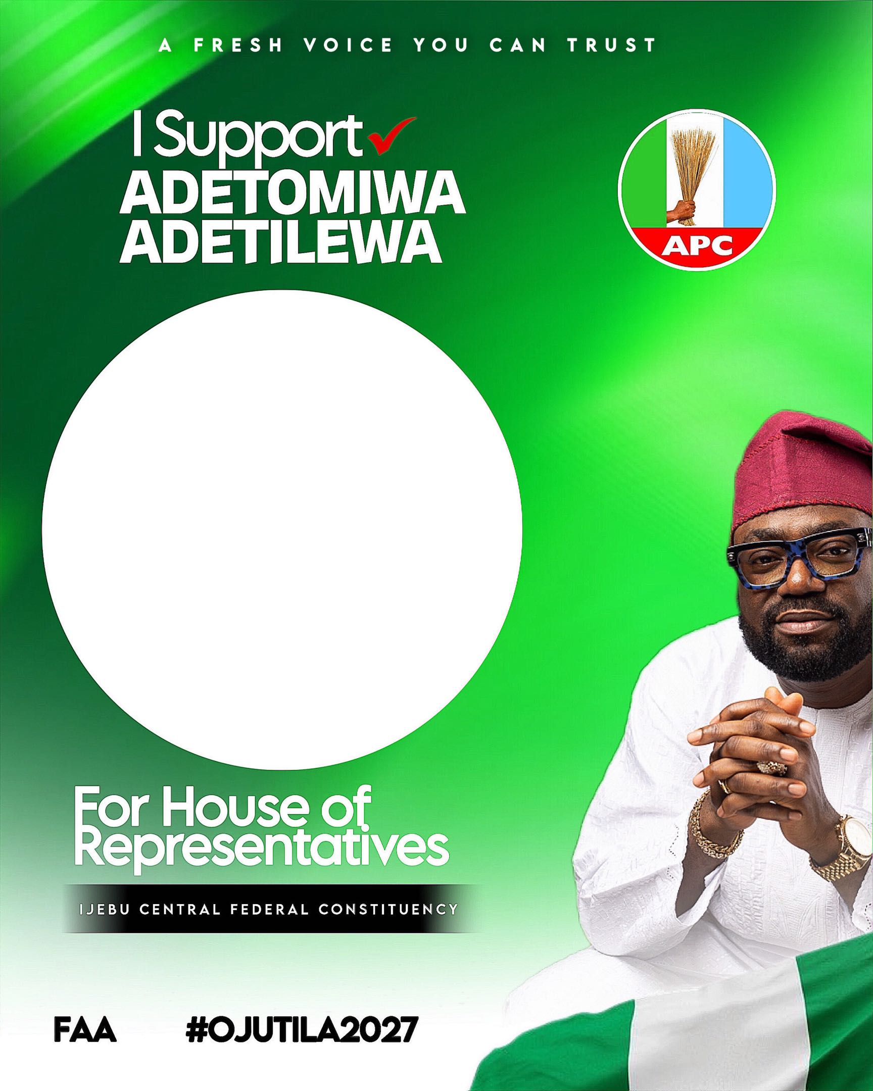 Template with APC logo